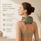 Cordless Neck and Shoulder Massager with Heat | VELTRO - VELTRO